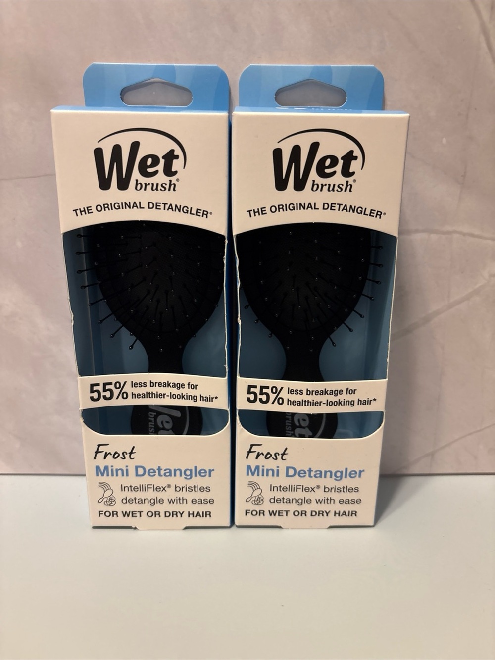 Frost Mini Detangler- Black- 2 EA